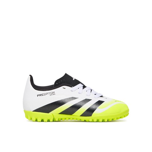 Buty do piłki nożnej adidas Predator Club JH8862 Biały ze sklepu eobuwie.pl w kategorii Buty sportowe dziecięce - zdjęcie 185631839
