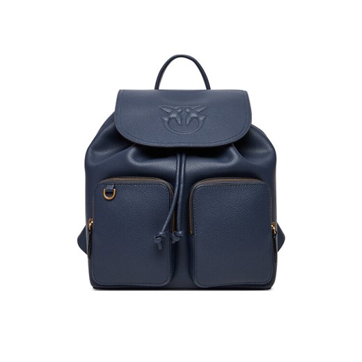 Plecak PINKO Carrie Backpack PE 25-26 PLTT 104351 A29Q Granatowy ze sklepu eobuwie.pl w kategorii Plecaki - zdjęcie 185631855