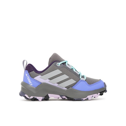 Trekkingi adidas Terrex Ax4r JQ0633 Szary ze sklepu eobuwie.pl w kategorii Buty trekkingowe dziecięce - zdjęcie 185631946