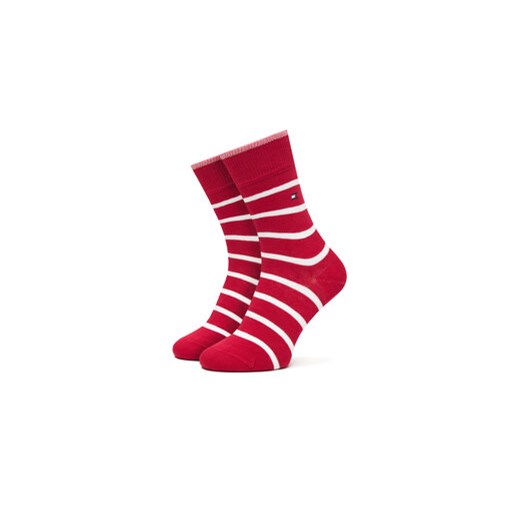 Zestaw 2 par wysokich skarpet dziecięcych Tommy Hilfiger 701229939 Różowy Tommy Hilfiger 39_42 eobuwie.pl