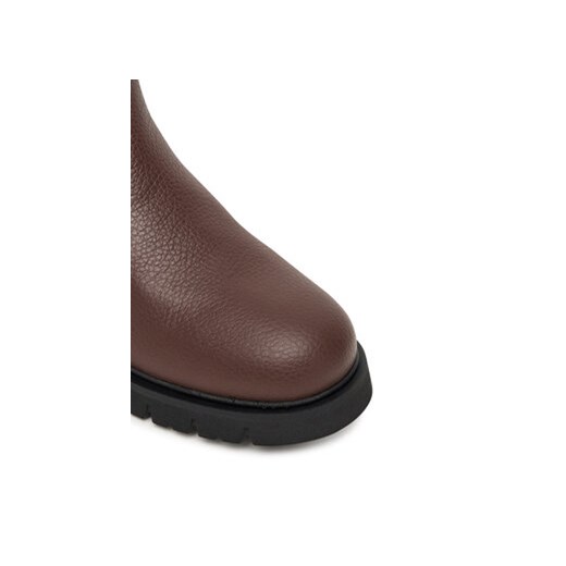 Sztyblety Tommy Jeans Tjw Chelsea Boot Wl EN0EN02826 Brązowy Tommy Jeans 40 eobuwie.pl