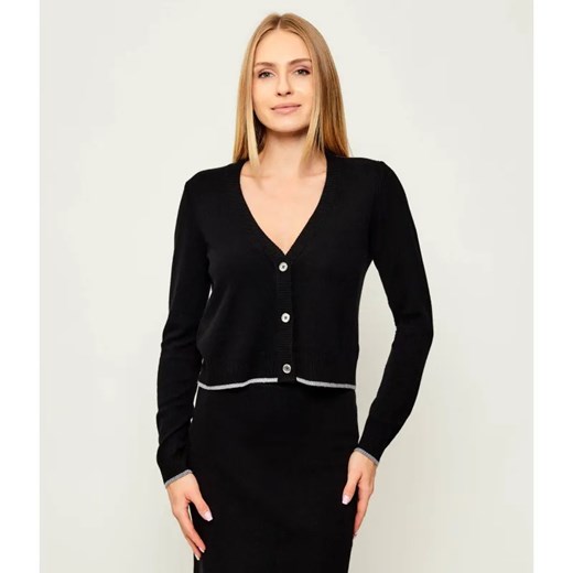 Pinko Wełniany kardigan STROMBOLI | Regular Fit | z dodatkiem kaszmiru ze sklepu Gomez Fashion Store w kategorii Swetry damskie - zdjęcie 185633397