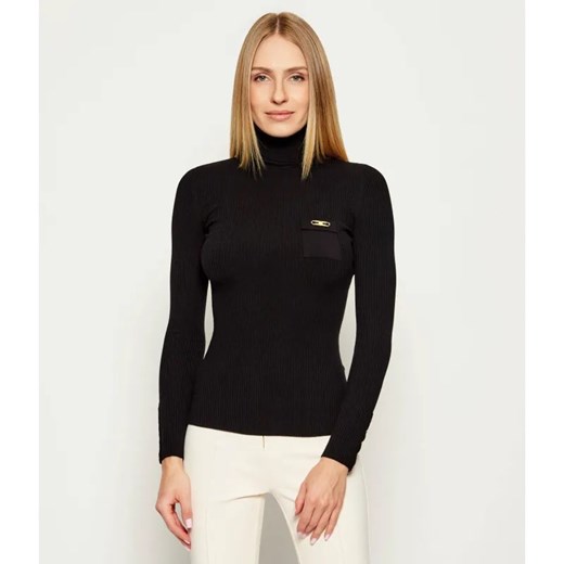 Elisabetta Franchi Golf | Slim Fit | z dodatkiem jedwabiu ze sklepu Gomez Fashion Store w kategorii Swetry damskie - zdjęcie 185633398