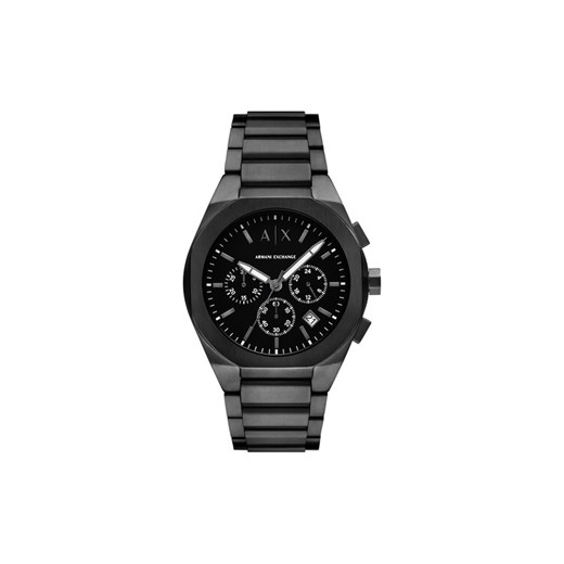 Zegarek Armani Exchange Rafael AX4183 Czarny ze sklepu eobuwie.pl w kategorii Zegarki - zdjęcie 185634085
