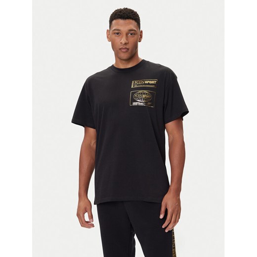 Plein Sport T-Shirt FAEC MTK8354 STE001N Czarny Loose Fit ze sklepu MODIVO w kategorii T-shirty męskie - zdjęcie 185634815