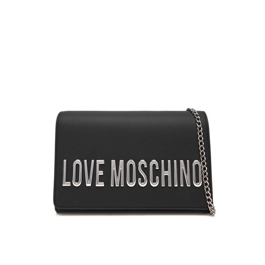 LOVE MOSCHINO Torebka JC4103PP0NKD000B Czarny ze sklepu MODIVO w kategorii Kopertówki - zdjęcie 185634825