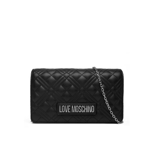 LOVE MOSCHINO Torebka JC4079PP0NLA000B Czarny ze sklepu MODIVO w kategorii Kopertówki - zdjęcie 185634856
