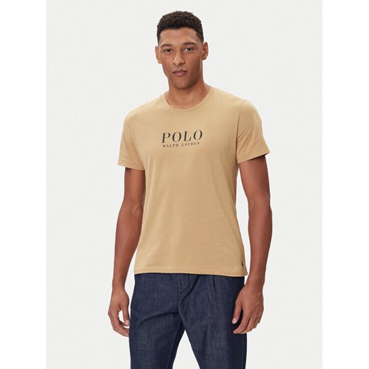 Polo Ralph Lauren T-Shirt 714899613023 Beżowy Regular Fit ze sklepu MODIVO w kategorii T-shirty męskie - zdjęcie 185634867