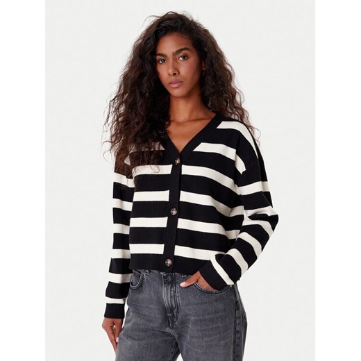 Vero Moda Kardigan Saba 10331794 Czarny Regular Fit ze sklepu MODIVO w kategorii Swetry damskie - zdjęcie 185634897