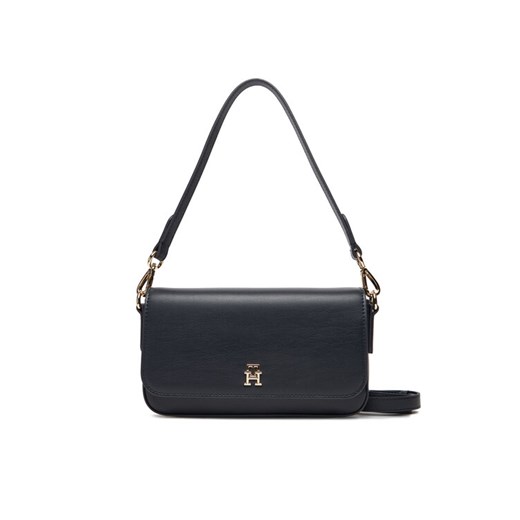 Tommy Hilfiger Torebka Th Icon Conv AW0AW17677 Granatowy ze sklepu MODIVO w kategorii Listonoszki - zdjęcie 185634957