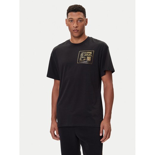 Plein Sport T-Shirt FAEC MTK8362 STE001N Czarny Loose Fit ze sklepu MODIVO w kategorii T-shirty męskie - zdjęcie 185635005