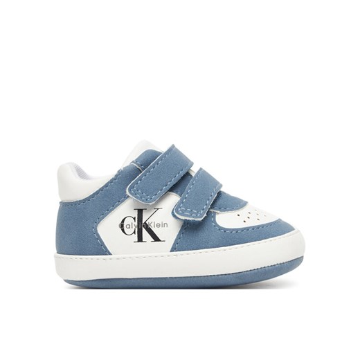 Calvin Klein Sneakersy Low Cut Velcro V0B9-83146-1755 Niebieski ze sklepu MODIVO w kategorii Buty sportowe dziecięce - zdjęcie 185635015