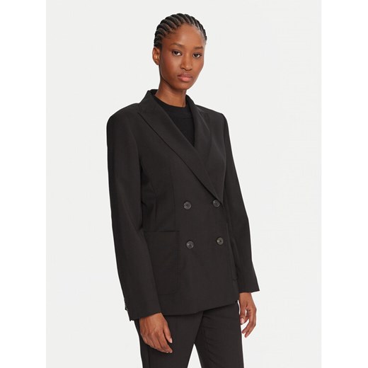 Weekend Max Mara Marynarka Ornati 2525046012 Czarny Slim Fit ze sklepu MODIVO w kategorii Marynarki damskie - zdjęcie 185635045