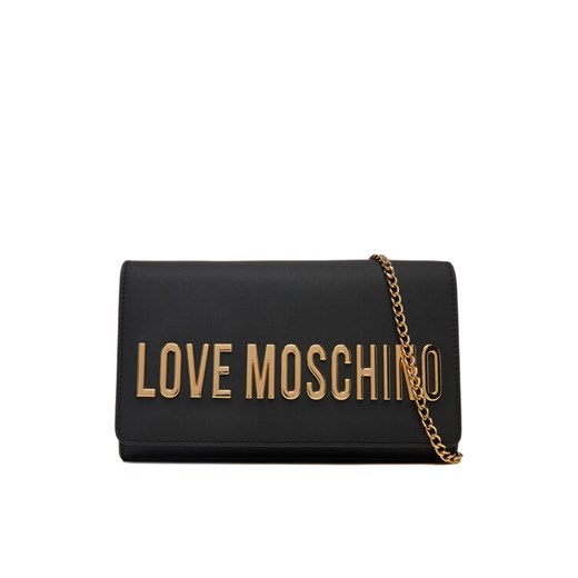 LOVE MOSCHINO Torebka JC4103PP0NKD0000 Czarny ze sklepu MODIVO w kategorii Kopertówki - zdjęcie 185635057