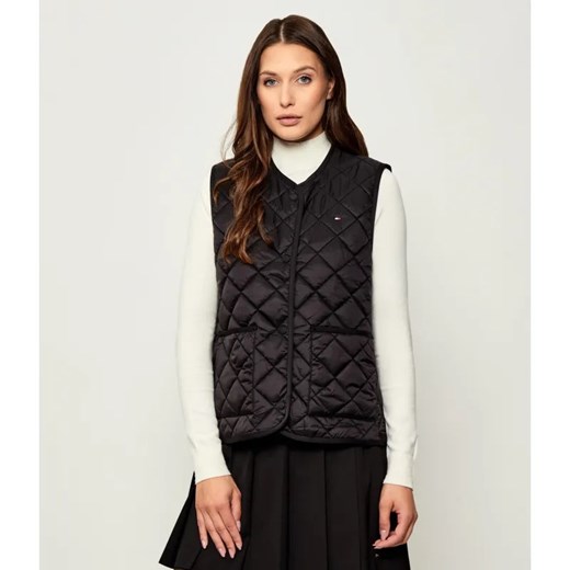 Tommy Hilfiger Bezrękawnik | Regular Fit ze sklepu Gomez Fashion Store w kategorii Kamizelki damskie - zdjęcie 185638178