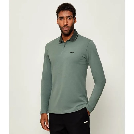 BOSS GREEN Polo PL_League Plisy | Regular Fit | pique ze sklepu Gomez Fashion Store w kategorii T-shirty męskie - zdjęcie 185638207