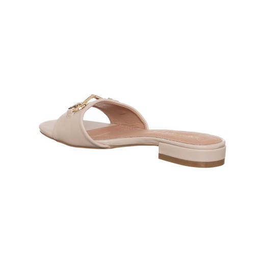 Patrizia Pepe Klapki w kolorze beżowym Patrizia Pepe 37 okazja Limango Polska