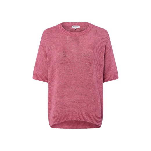 More & More Sweter damski z dzianiny Kobiety Wełna brudny róż marmurkowy ze sklepu vangraaf w kategorii Swetry damskie - zdjęcie 185638357