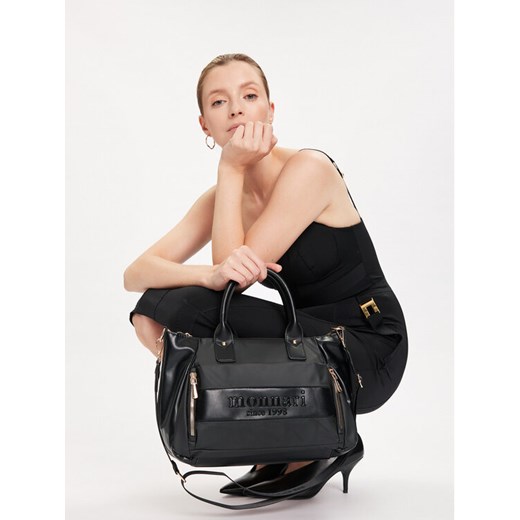 Monnari Torebka TORIMP0-24Z-BAG5840-K020D000-R00 Czarny ze sklepu MODIVO w kategorii Torby Shopper bag - zdjęcie 185638946