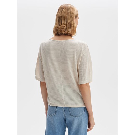 OPUS Bluzka w kolorze kremowym Opus 44 okazja Limango Polska