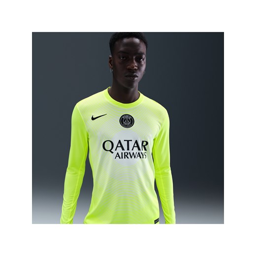 Męska koszulka piłkarska Nike Dri-FIT Paris Saint-Germain Goalkeeper Stadium 2025/26 (wersja trzecia) – replika - Żółty ze sklepu Nike poland w kategorii T-shirty męskie - zdjęcie 185641705