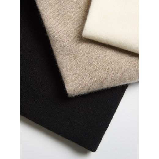 Reserved - Sweter z kaszmiru - czarny Reserved M Reserved