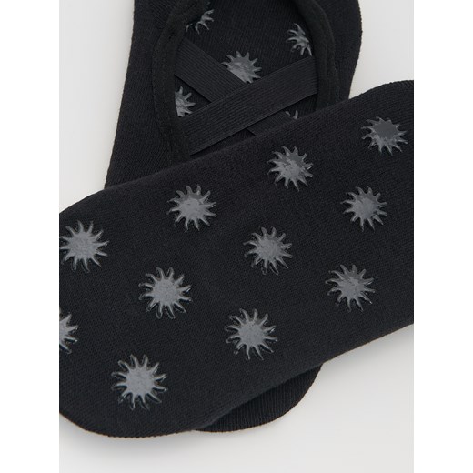 Reserved - Skarpety z antypoślizgiem 2 pack - czarny Reserved 39-42 Reserved