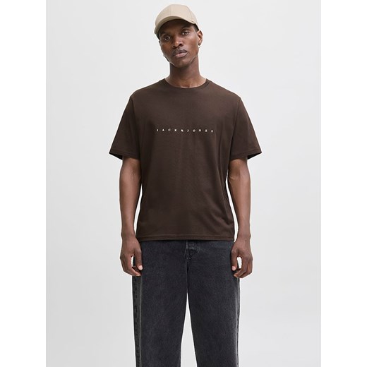 Jack &amp; Jones Koszulka &quot;Jjestar&quot; w kolorze brązowym ze sklepu Limango Polska w kategorii T-shirty męskie - zdjęcie 185645148