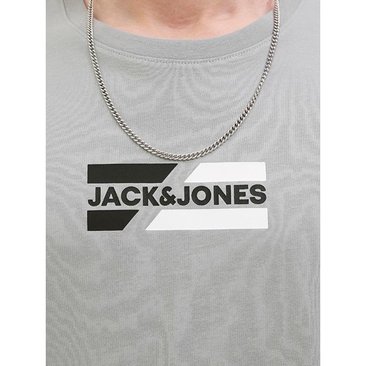 Jack &amp; Jones Koszulka &quot;Jjcorp&quot; w kolorze szarym Jack & Jones L wyprzedaż Limango Polska