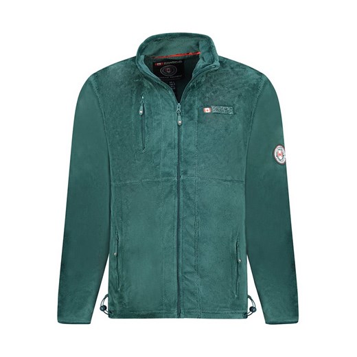 Canadian Peak Kurtka polarowa "Uploadeak" w kolorze morskim - id: 17532381 - marki Canadian Peak - 185645316 Canadian Peak Kurtka polarowa "Uploadeak" w kolorze morskim ze sklepu Limango Polska w kategorii Bluzy męskie - zdjęcie 185645316