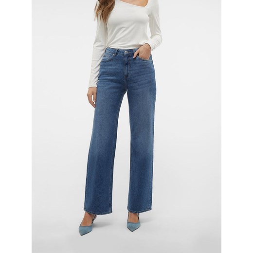 Vero Moda Dżinsy - Comfort fit - w kolorze niebieskim ze sklepu Limango Polska w kategorii Jeansy damskie - zdjęcie 185645438