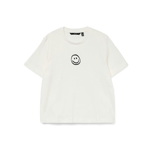 Vero Moda Koszulka w kolorze białym ze sklepu Limango Polska w kategorii Bluzki damskie - zdjęcie 185645445