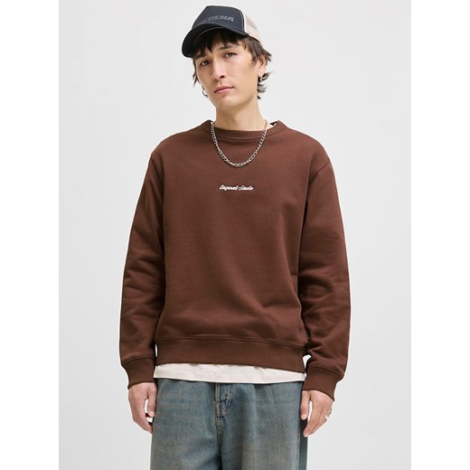 Jack &amp; Jones Bluza &quot;Jormorrebro&quot; w kolorze brązowym ze sklepu Limango Polska w kategorii Bluzy męskie - zdjęcie 185645549