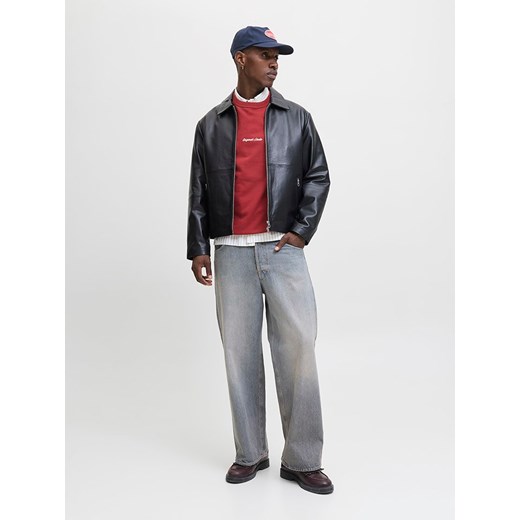 Jack &amp; Jones Bluza &quot;Jormorrebro&quot; w kolorze czerwonym Jack & Jones M okazyjna cena Limango Polska