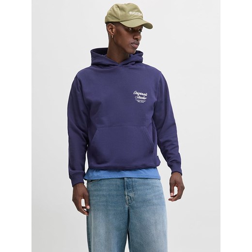 Jack &amp; Jones Bluza &quot;Jornorebro&quot; w kolorze granatowym ze sklepu Limango Polska w kategorii Bluzy męskie - zdjęcie 185645607