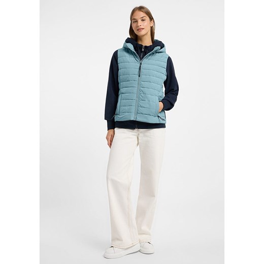 ELBSAND Kamizelka pikowana &quot;Cara&quot; w kolorze błękitnym Elbsand M wyprzedaż Limango Polska