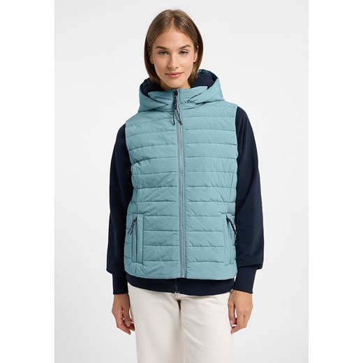 ELBSAND Kamizelka pikowana &quot;Cara&quot; w kolorze błękitnym Elbsand M Limango Polska wyprzedaż