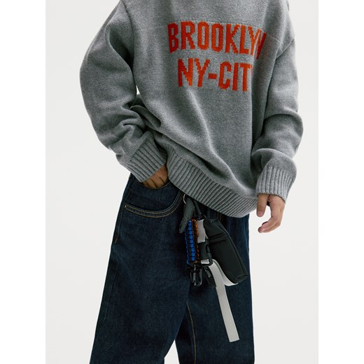 Reserved - Brelok z saszetką - ciemnoszary Reserved ONE SIZE Reserved