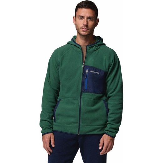 Polar męski Fast Trek Overlay Hooded Columbia ze sklepu SPORT-SHOP.pl w kategorii Bluzy męskie - zdjęcie 185646395