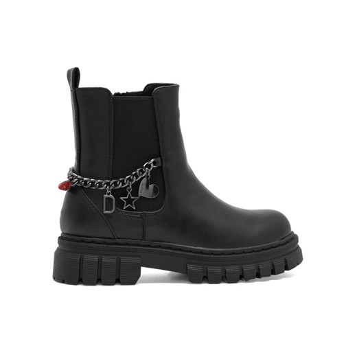Botki DeeZee CS5906-01 Czarny 33 eobuwie.pl
