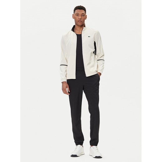 Lacoste Dres WH4764 Écru Regular Fit ze sklepu MODIVO w kategorii Dresy męskie - zdjęcie 185646777