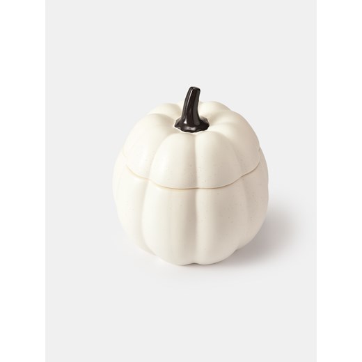 Sinsay - Pojemnik do przechowywania z pokrywką - biały Sinsay One Size Sinsay