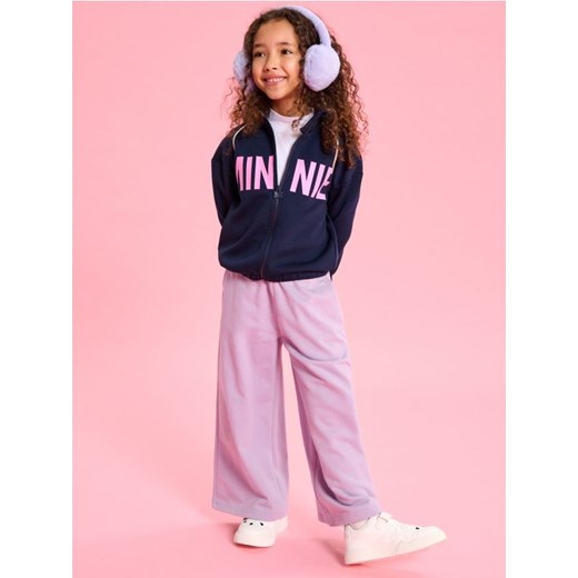 Sinsay - Bluza z domieszką wiskozy Minnie Mouse - granatowy ze sklepu Sinsay w kategorii Bluzy dziewczęce - zdjęcie 185648317