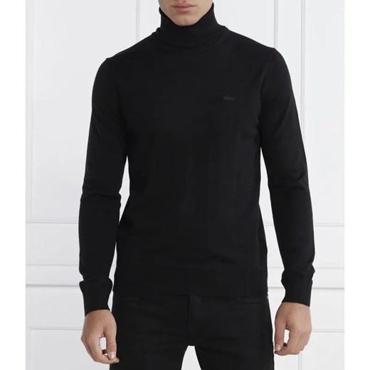 Lacoste Wełniany golf | Regular Fit ze sklepu Gomez Fashion Store w kategorii Swetry męskie - zdjęcie 185648499