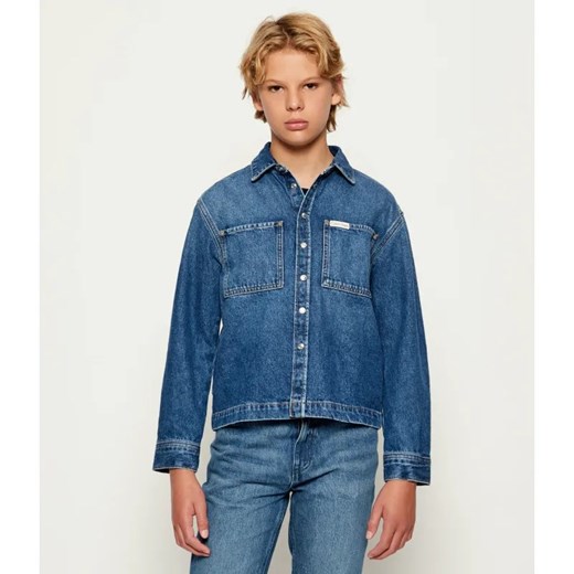 Calvin Klein Jeans Kurtka jeansowa | Oversize fit ze sklepu Gomez Fashion Store w kategorii Kurtki chłopięce - zdjęcie 185649058