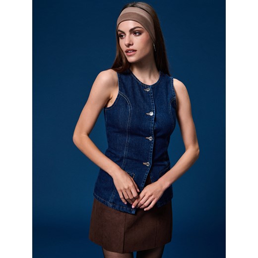 Sinsay - Prążkowana opaska do włosów - brązowy Sinsay One Size Sinsay