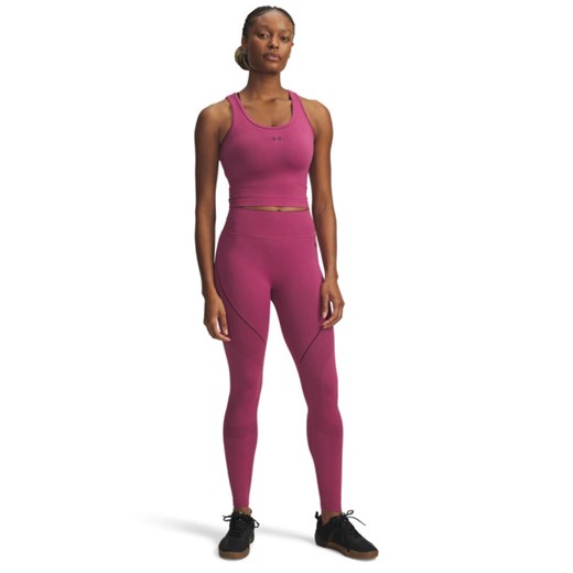 Damskie legginsy treningowe Under Armour UA Vanish Seamless Legging - różowe ze sklepu Sportstylestory.com w kategorii Spodnie damskie - zdjęcie 185650306