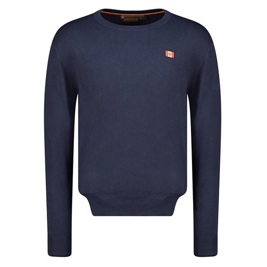 Canadian Peak Sweter &quot;Ferasmeak&quot; w kolorze granatowym ze sklepu Limango Polska w kategorii Swetry męskie - zdjęcie 185650607