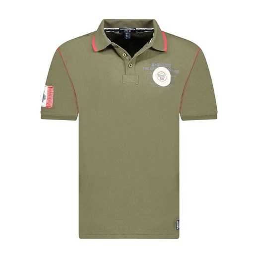 Canadian Peak Koszulka &quot;Kilsvikeak&quot; w kolorze khaki ze sklepu Limango Polska w kategorii T-shirty męskie - zdjęcie 185650648