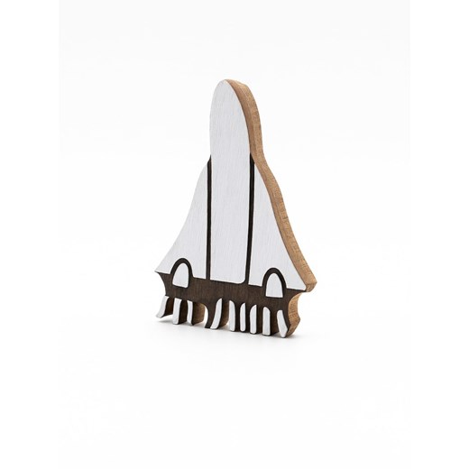 Samimi Stempel &quot;Rocket&quot; w kolorze jasnobrązowo-białym - 5 x 12 cm ze sklepu Limango Polska w kategorii Zabawki - zdjęcie 185650718